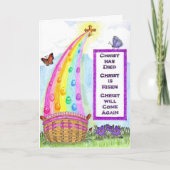イースターバスケットカード シーズンカード (正面)