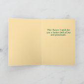 イースターバスケットカード（背景色の変更） シーズンカード (内部)