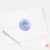 イースターバスケットコレクション ラウンドシール (封筒)