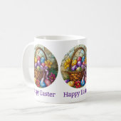 イースターバスケットコーヒーマグ コーヒーマグカップ (正面左)