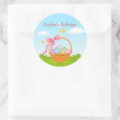 イースターバスケットシール ラウンドシール (バッグ)