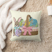 イースターバスケットドラゴンエッグ クッション (ブランケット)