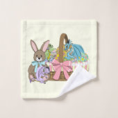 イースターバスケットドラゴンエッグ バスタオルセット (ウォッシュタオル)