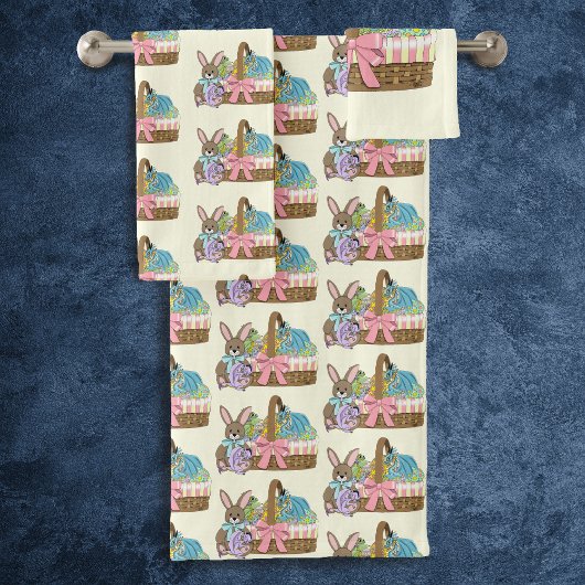 イースターバスケットドラゴンエッグ バスタオルセット