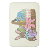 イースターバスケットドラゴンズ バスマット (正面縦)