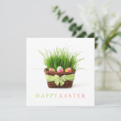 イースターバスケットピクニックパーティの招待状 招待状 (スタンド正面)