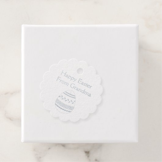 イースターバスケットフォイルギフトラベル フェイバータグ (箱)