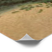 イースターバスケット卵ひよこピンク忘れの弓私ではない ポスター (角)