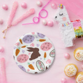 イースターバスケット紙プレート ペーパープレート (パーティー)