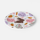 イースターバスケット紙プレート ペーパープレート (アングル)