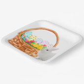 イースターバスケット紙プレート ペーパープレート (傾斜あり)