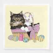 イースターバスケット虎猫キッテン (正面)