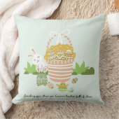 イースターバスケット クッション (ブランケット)