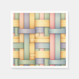 イースターバスケット スタンダードカクテルナプキン