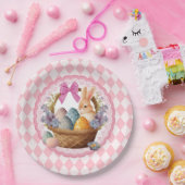 イースターバスケット ペーパープレート (パーティー)