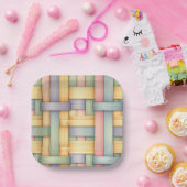 イースターバスケット ペーパープレート (パーティー)