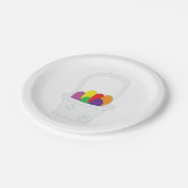 イースターバスケット ペーパープレート (アングル)