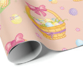 イースターバスケット ラッピングペーパー (ロールコーナー)