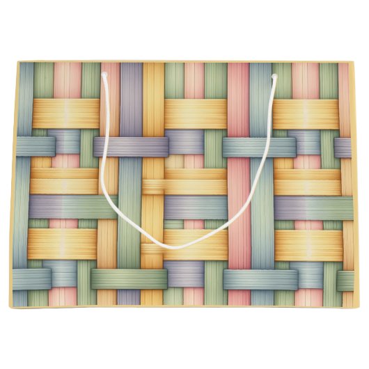 イースターバスケット ラージペーパーバッグ (正面)