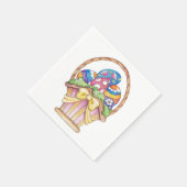 イースターバスケット – 紙ナプキン スタンダードカクテルナプキン (角)