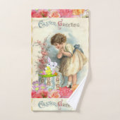 イースターバスルームのタオルセット バスタオルセット (ハンドタオル)