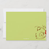 イースターバナー招待状 招待状 (裏面)