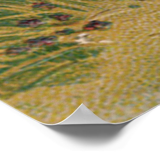 イースターバニキスをするー色彩の鮮やかカップルの卵 ポスター (角)