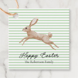 イースターバニストライプのー フェイバータグ