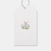 イースターバニーうさぎ ギフトタグ (裏面)