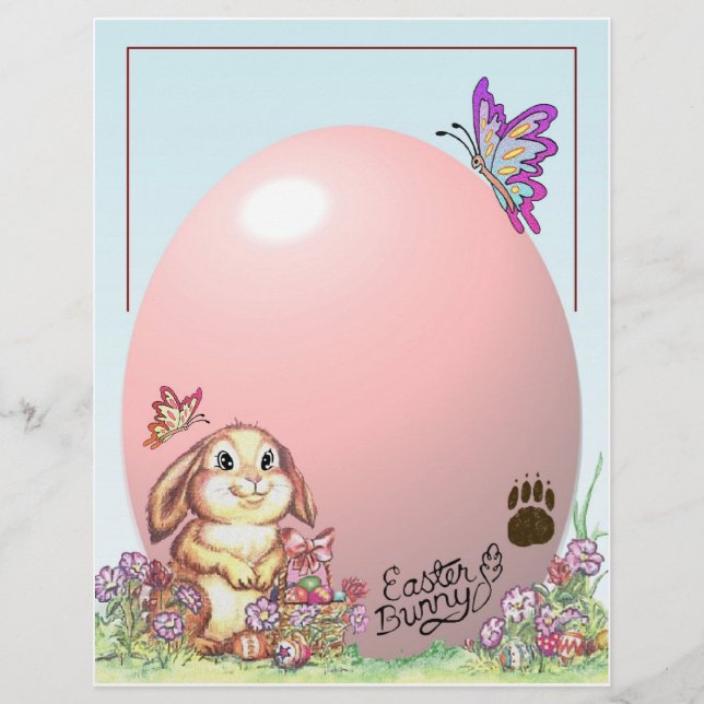 イースターバニーからの手紙 (正面)