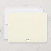 イースターバニーかわいい雛の卵の花のパターン –  シーズンカード (裏面)