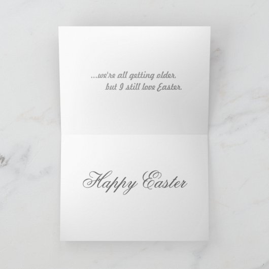 イースターバニーがイースターカードを引退する時間を失う シーズンカード (内部)