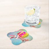 イースターバニーとイースターエッグセット紙コースター ペーパーコースター (インサイチュ)