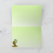 イースターバニーとウミガメ シーズンカード (内部)