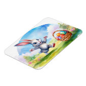 イースターバニーとエッグバスケット マグネット (左側)