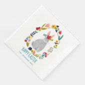 イースターバニーとカラフルの花 (コーナー)