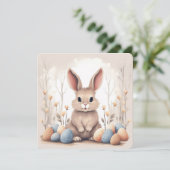 イースターバニーとカラフル卵 シーズンカード (スタンド正面)