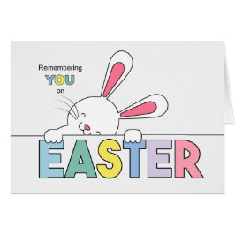 イースターバニーとスイートパステルカラーパレット