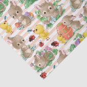 イースターバニーとチックス 薄葉紙 (詳細)