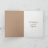 イースターバニーとチョコレートハート シーズンカード (内部)