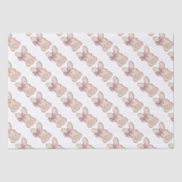 イースターバニーとハートと弓 薄葉紙