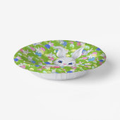 イースターバニーとバスケット卵狩りパーティー ペーパーボウル (傾斜あり)