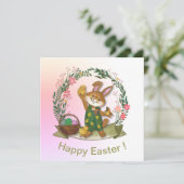 イースターバニーとヒヨコ シーズンカード (スタンド正面)