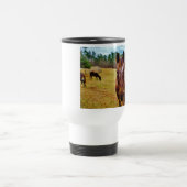 イースターバニーとブラウンの馬 トラベルマグ (中央)