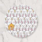 イースターバニーとベビーチックス フェイバータグ (裏面)