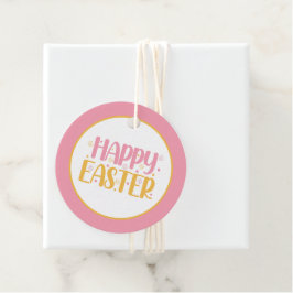 イースターバニーとベビーチックス フェイバータグ