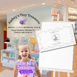 イースターバニーと卵のテーブルクロスのバスケット テーブルクロス