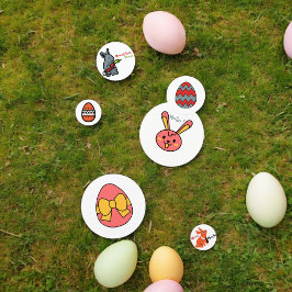 イースターバニーと卵のテーブルコンフェッティ コンフェッティ