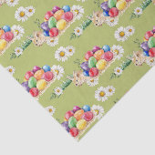 イースターバニーと卵のパーティーパターン組織 薄葉紙 (詳細)