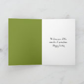 イースターバニーと卵を使った子豚 シーズンカード (内部)